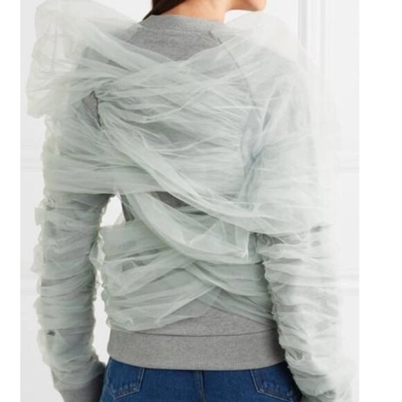 Y/Project tulle-wrapped sweatshirt - Picture 3 of 13